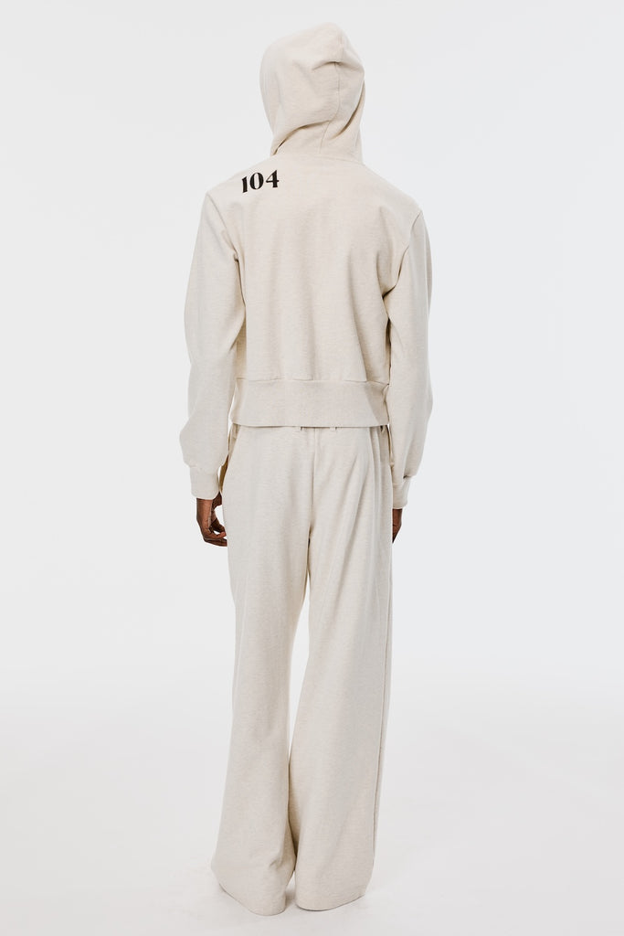 MB ZIP-UP HOODIE - OATMEAL / B26U6CS001-MASU Official Online Store