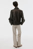 MOTORCYCLE LEATHER JACKET - BLACK / M26U6BL001-MASU Official Online Store