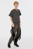 OPPOSITE STRIPE T-SHIRT - BLACK / M26U6CS008-MASU Official Online Store