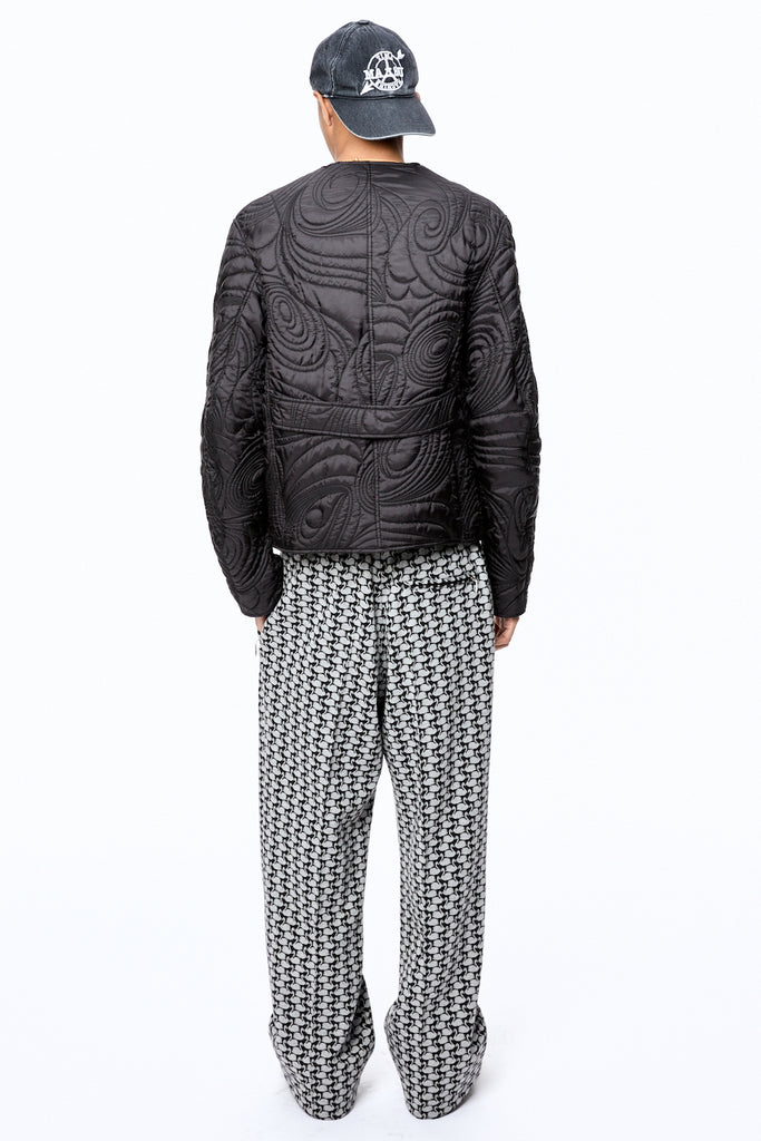 PLANET PADDED JACKET - BLACK / M25F9BL008-MASU Official Online Store