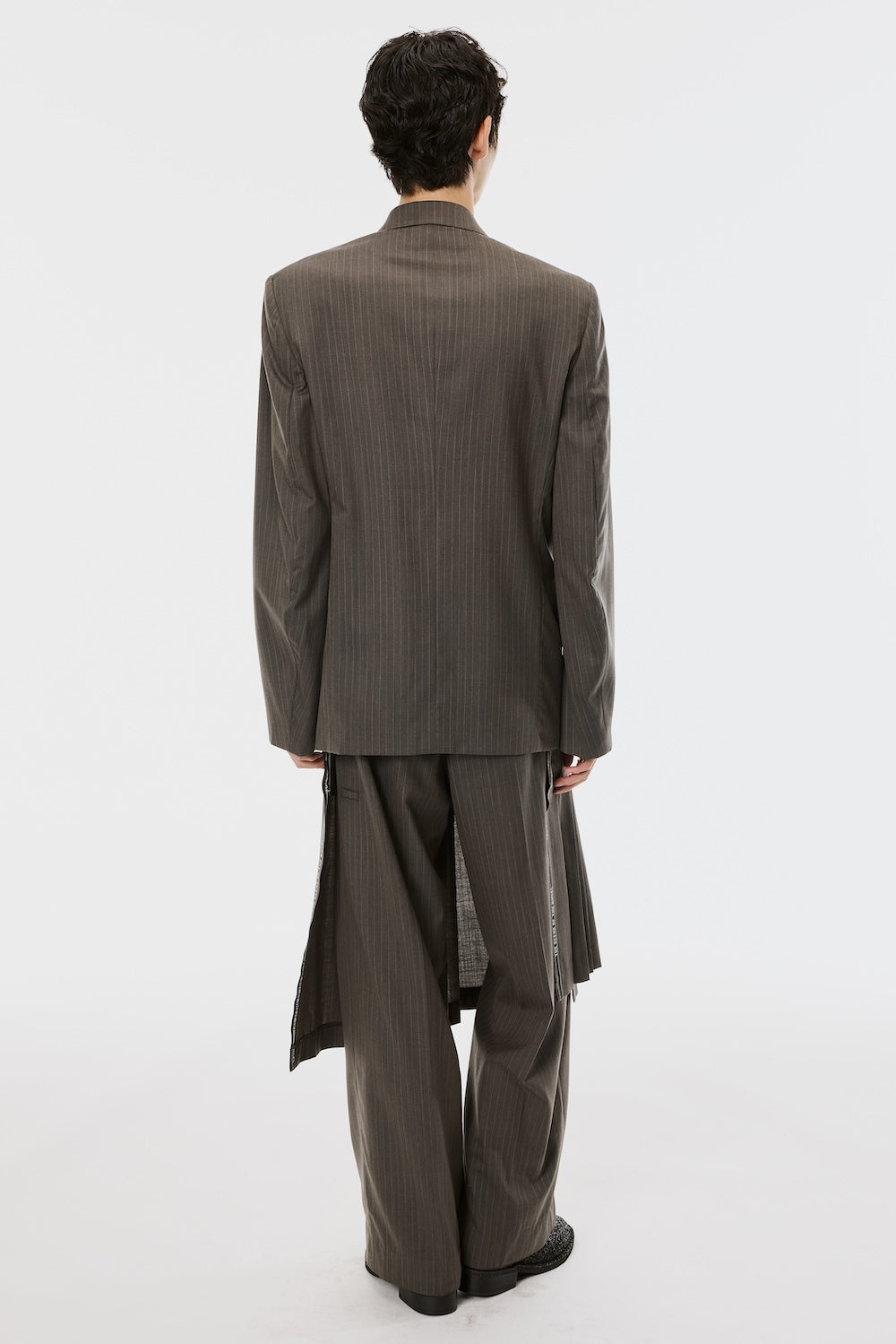 ジャケット・アウター MASU RED BAR TACK TAILORED JACKET Red Bar Tack Tailored Jacket - Stone Gray - MASU– MASU Official