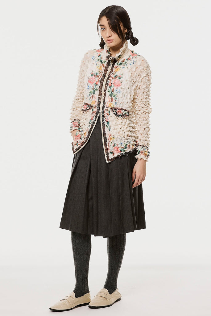 ROCOCO SPIKY JACKET - IVORY / M26H9BL001-MASU Official Online Store