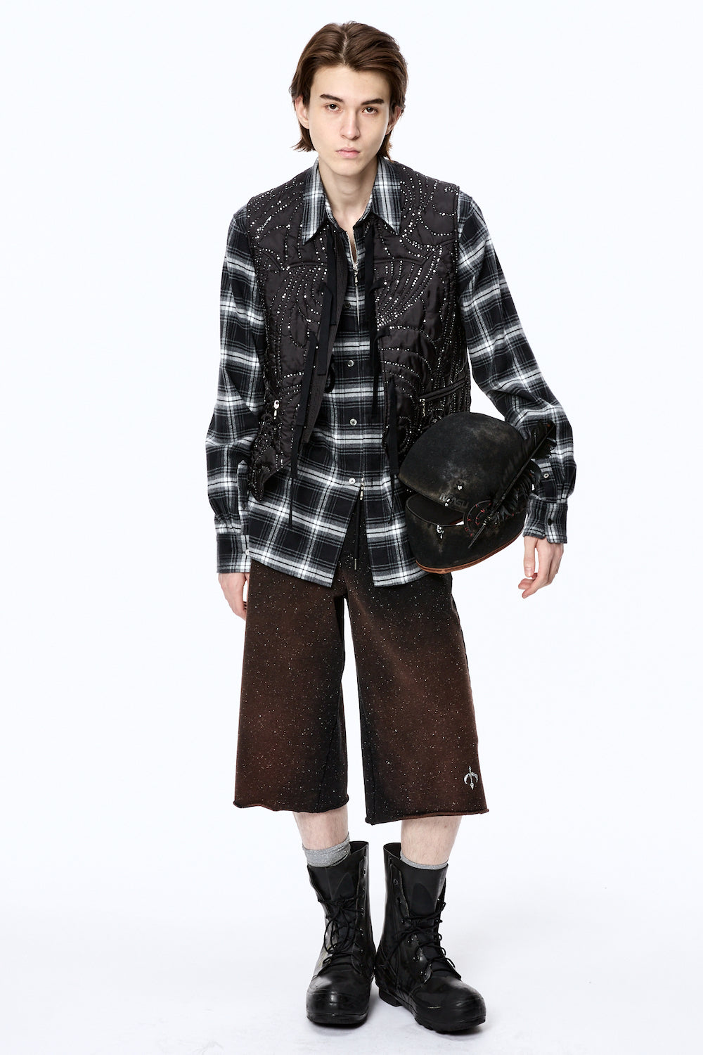 002-RODEOZIP-UPPLAIDSHIRT-