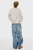 SILK NEP SWEATER - WHITE / M26U6KN002-MASU Official Online Store