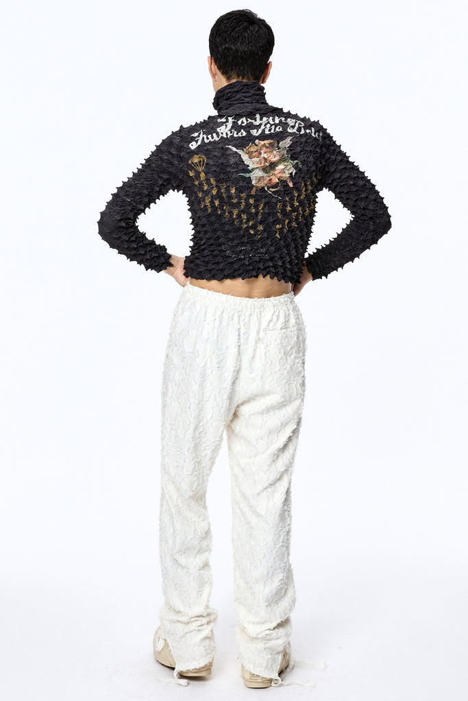 SPIKY PEGASUS BOMBER JACKET - BLACK / M25F9BL010-MASU Official Online Store