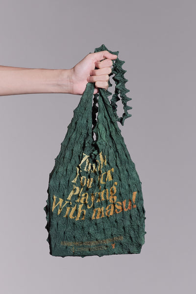 SPIKY SHOPPING BAG - MOSS GREEN / M26U6OJ003-MASU Official Online Store