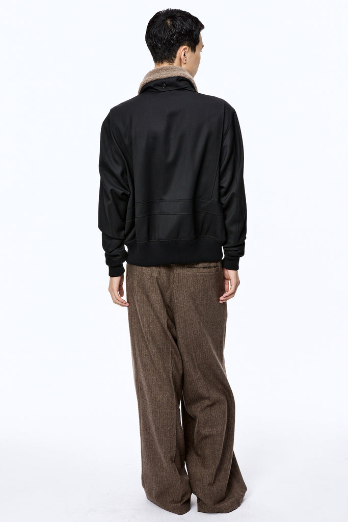 SWEET PILOT FLIGHT JACKET - BLACK / M25F9BL006-MASU Official Online Store