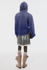 UNEVEN VELVET SHORTS - CHARCOAL / M26U6PS004-MASU Official Online Store