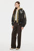VC VELVET PUFFER BOMBER JACKET - DUSTY BLACK / M26H9BL004-MASU Official Online Store