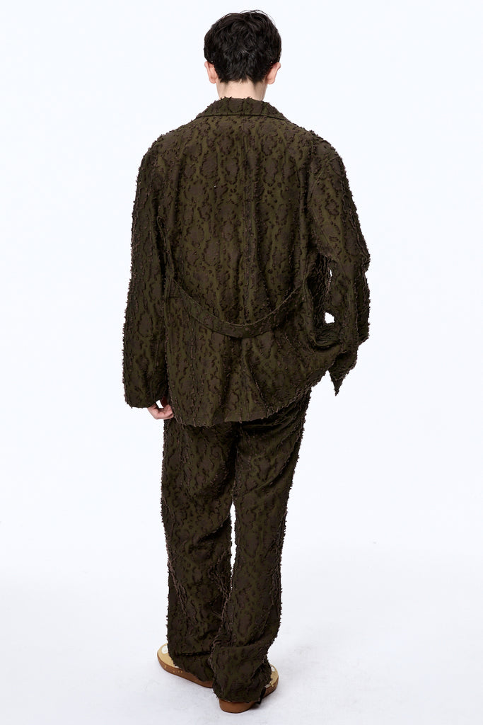 VICK CAMO RIBBON EASY PANTS - BROWN / M25F9PL008-MASU Official Online Store