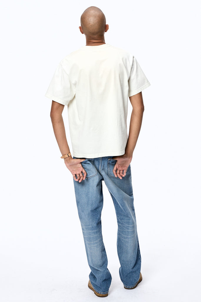 WASTED EXPLORER CREW T-SHIRT - WHITE / M25F9CS010-MASU Official Online Store