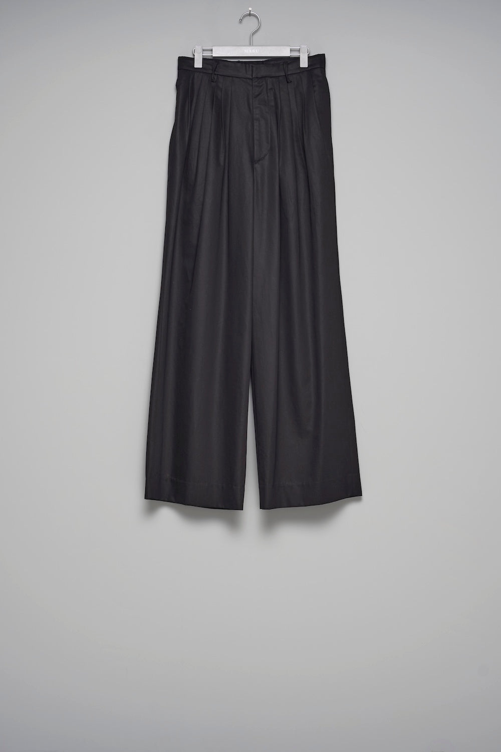 6 Tuck Trousers - Black - MASU– MASU Official Online Store