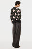 ACCORDION TUCK WORK PANTS - CHARCOAL / M26H9PL008-MASU Official Online Store