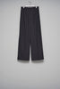 AGED CANVAS WIDE TROUSERS - BLACK EBONY / M26U6PL002-MASU Official Online Store