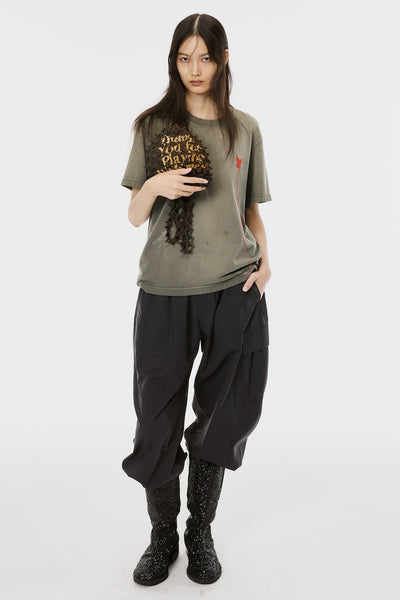 Balloon Easy Pants - Black - MASU– MASU Official Online Store