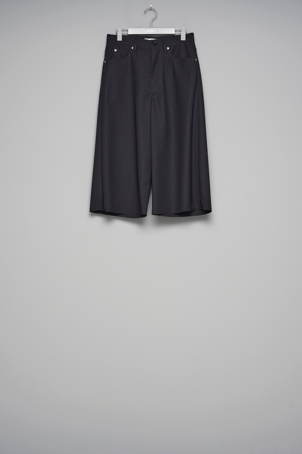 【MASU】CANVAS SHORTS - BLACK EBONY 46 Canvas Shorts - Black Ebony - MASU– MASU Official Online Store