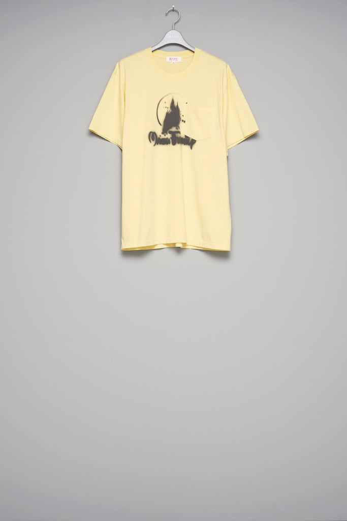 CASTLE POCKET T-SHIRT - LEMON / M26U6CS005-MASU Official Online Store