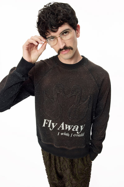 COSMO NEP SWEATSHIRT - BLACK / M25F9CS001-MASU Official Online Store