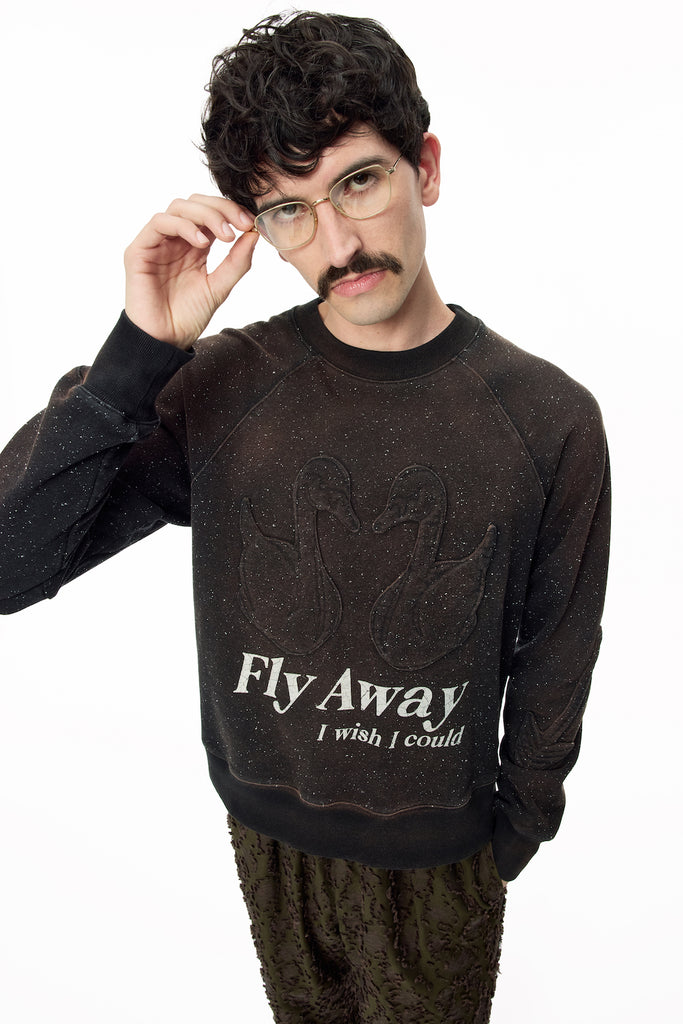 COSMO NEP SWEATSHIRT - BLACK / M25F9CS001-MASU Official Online Store