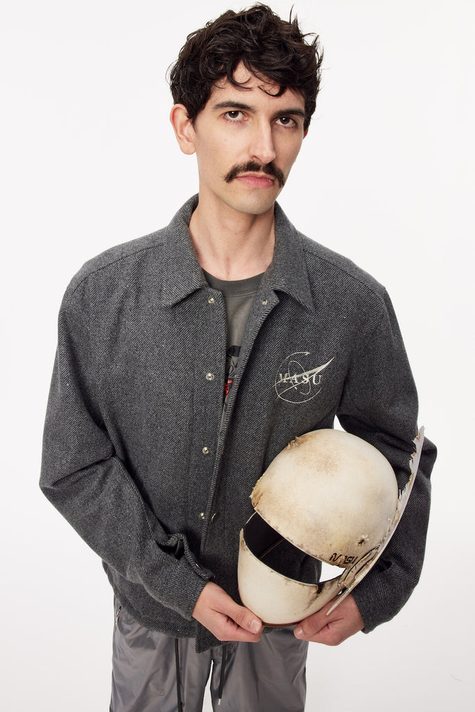 EXPLORER CREW JACKET - GRAY / M25F9BL004-MASU Official Online Store