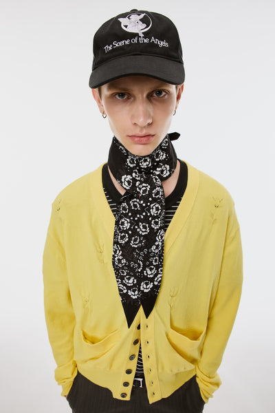 MASU 10 BUTTONS CARDIGAN ブラック サイズ44 MASU(エムエーエスユー)のMB 10 BUTTONS CARDIGAN BLACKの通販