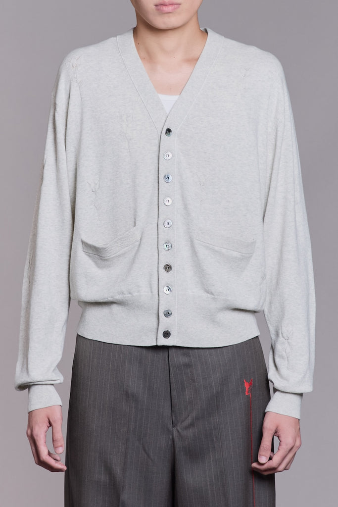 MB 10 BUTTONS CARDIGAN - OATMEAL / B26U6KN001-MASU Official Online Store