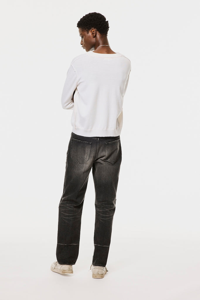 MB DIAMOND STRAIGHT JEANS - BLACK / B26H9PL004-MASU Official Online Store