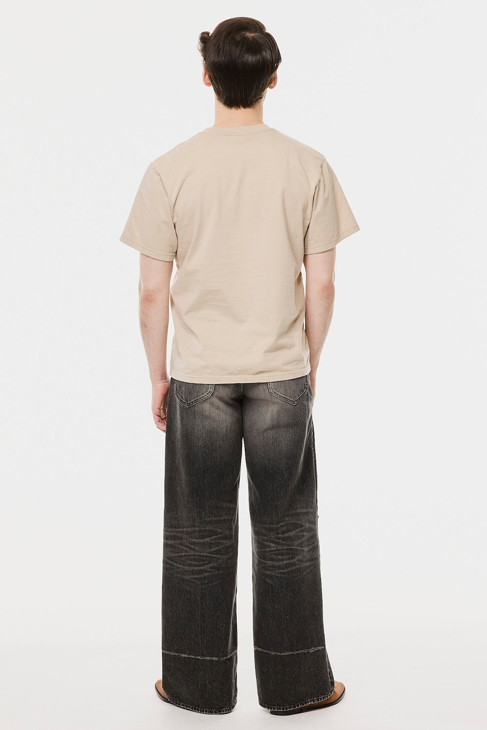 Mb Diamond Wide Jeans - Black - MASUBOYS– MASU Official Online Store