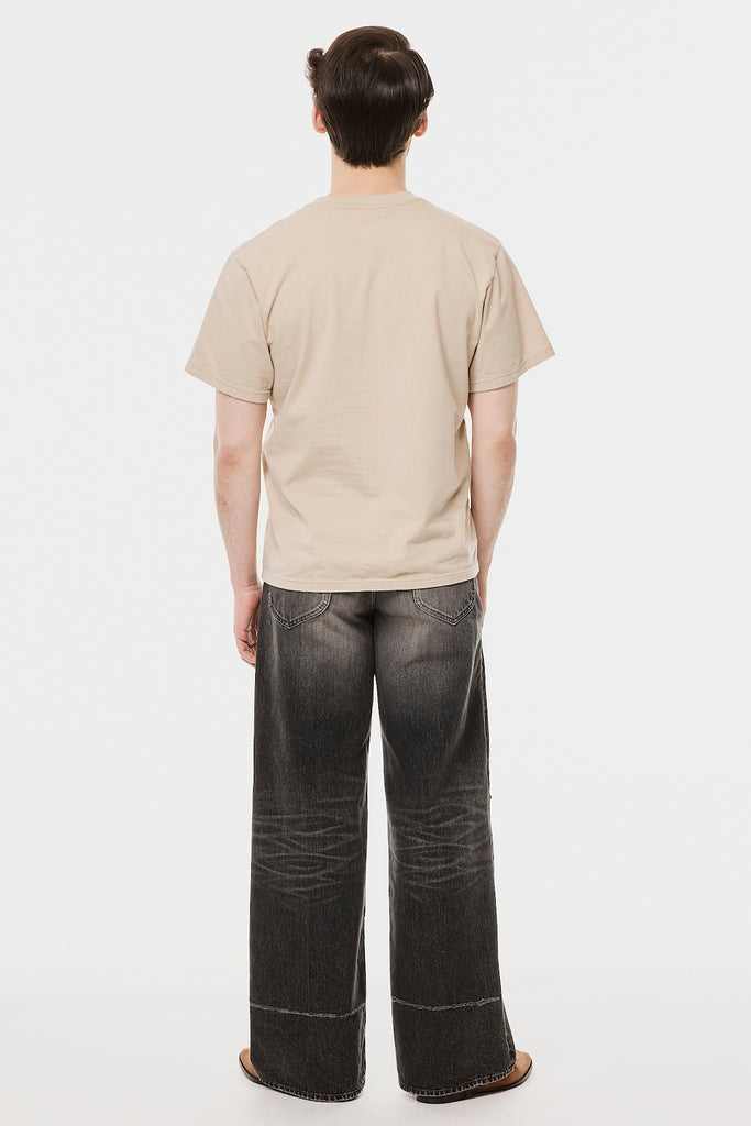 MB DIAMOND WIDE JEANS - BLACK / B26H9PL002-MASU Official Online Store