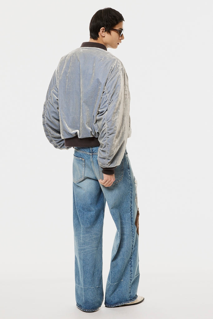 MB DIAMOND WIDE JEANS - INDIGO / B26H9PL002-MASU Official Online Store