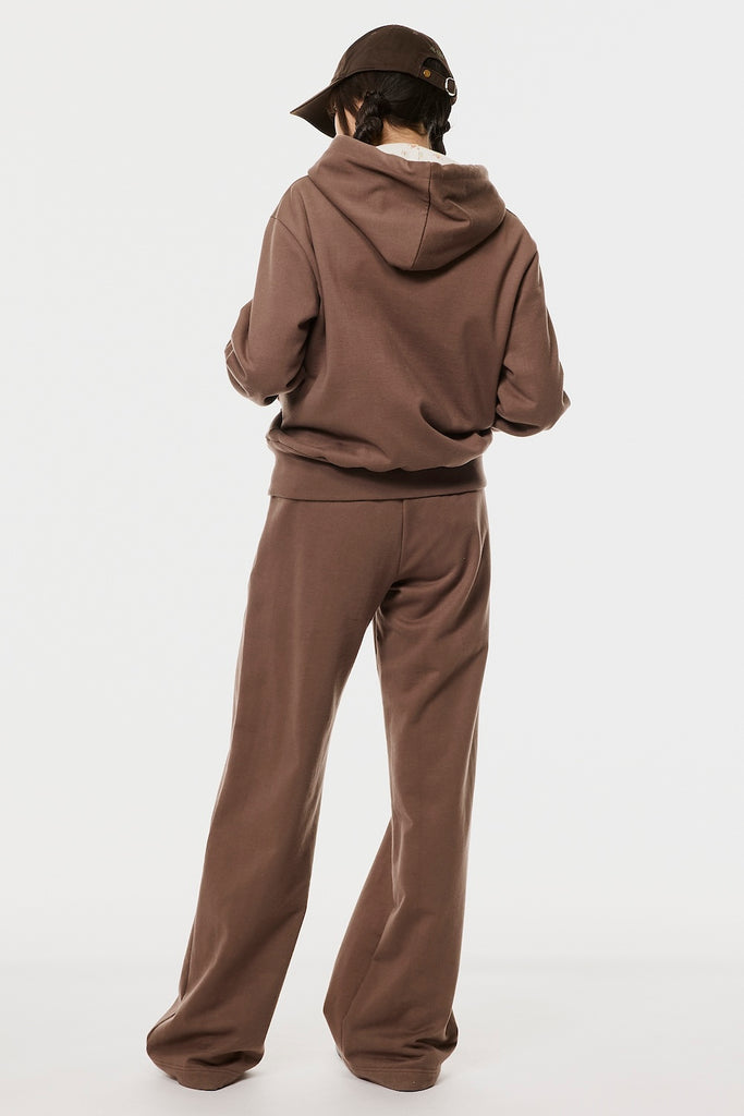 MB FLOWER ZIP-UP HOODIE - BROWN / B26H9CS003-MASU Official Online Store