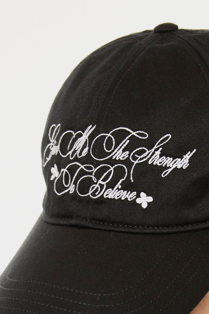 MB MESSAGE CAP - BLACK / B26H9OJ001-MASU Official Online Store