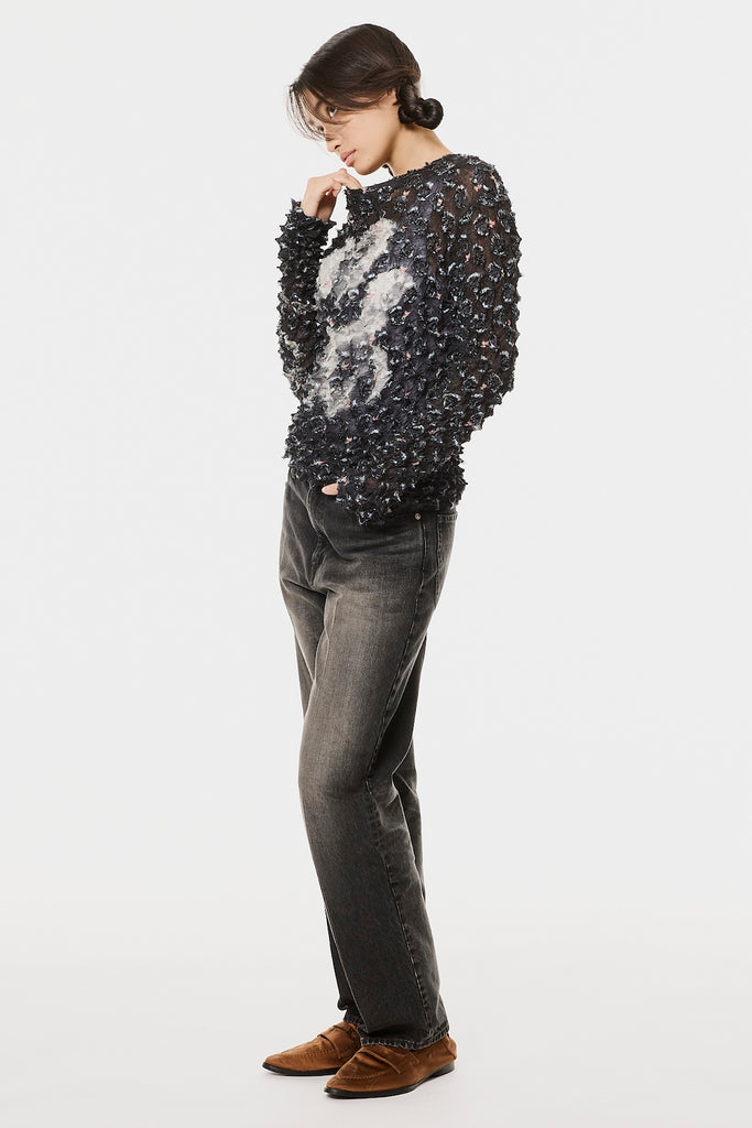 MB STRAIGHT JEANS - BLACK / B26H9PL003-MASU Official Online Store