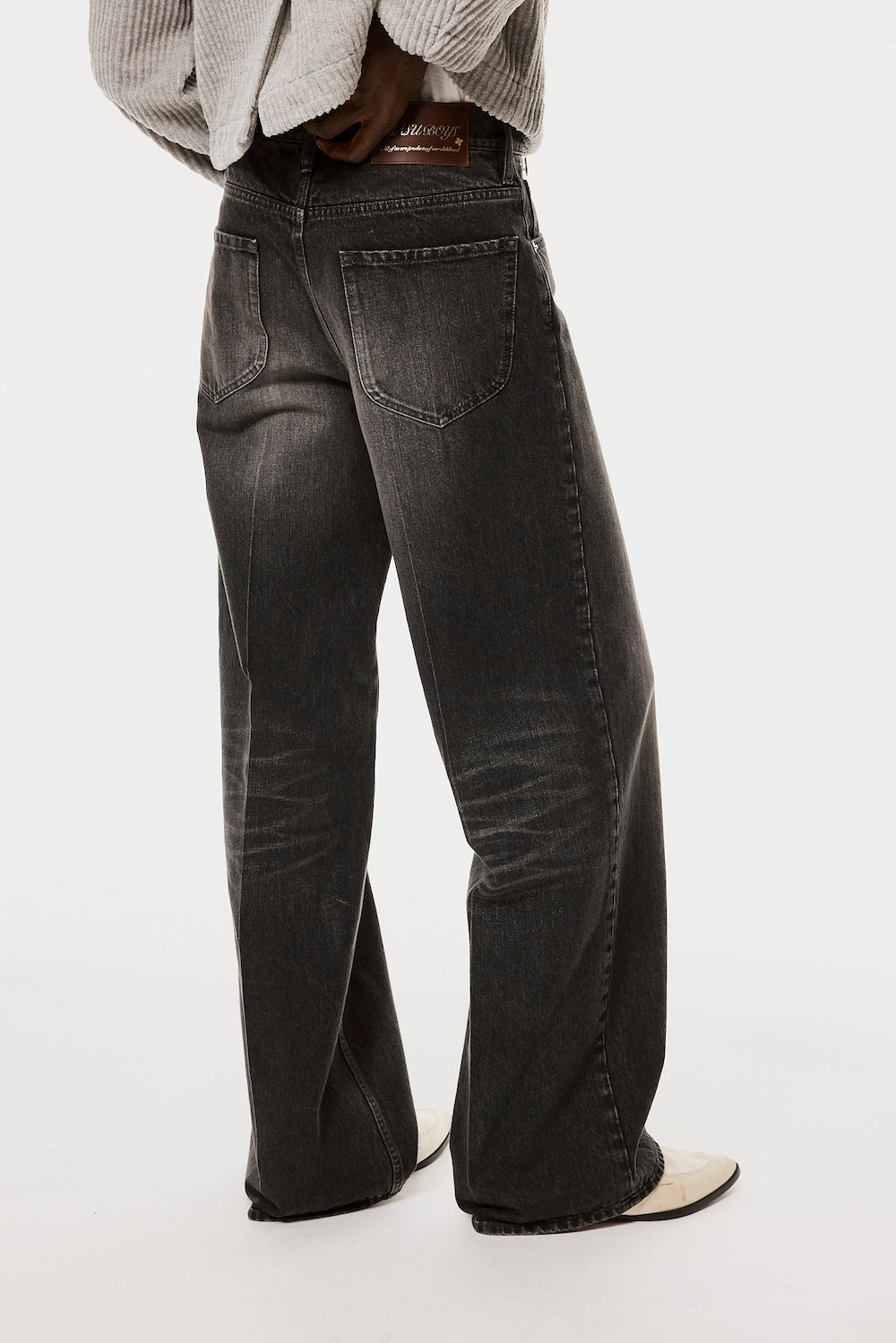 Mb Wide Jeans - Black - MASUBOYS– MASU Official Online Store