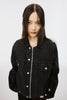 MB ZIP-UP DENIM JAKCET - BLACK / B26U6BL001-MASU Official Online Store
