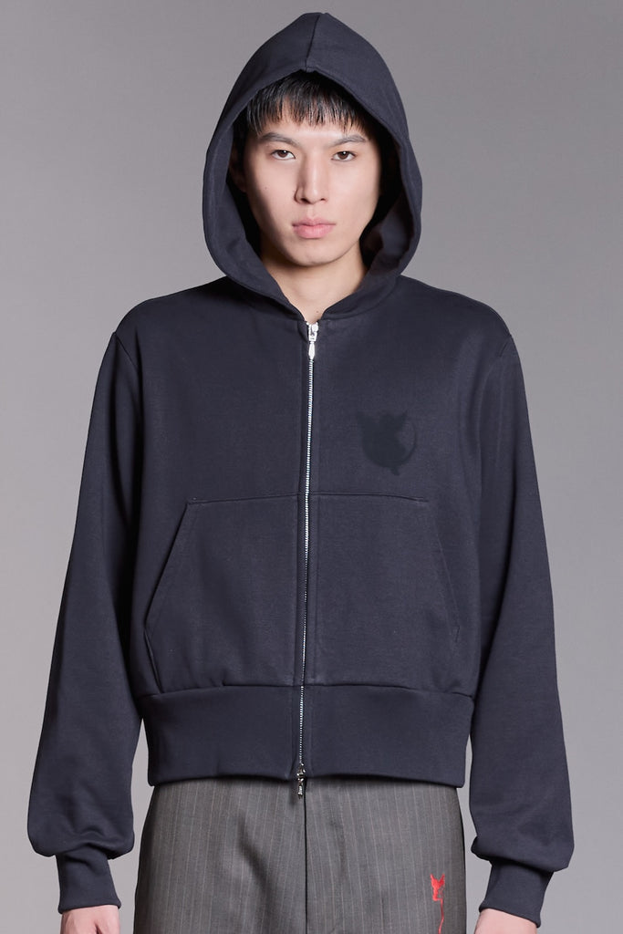 MB ZIP-UP HOODIE - BLACK / B26U6CS001-MASU Official Online Store