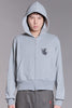 MB ZIP-UP HOODIE - GRAY / B26U6CS001-MASU Official Online Store