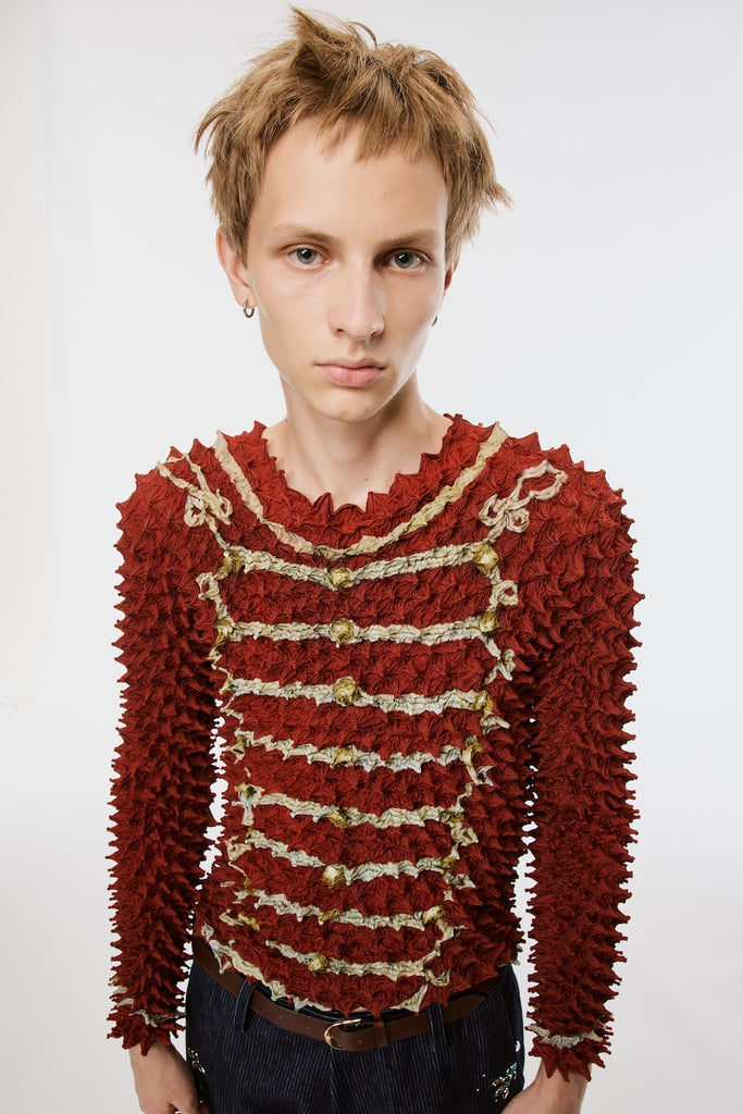 NAPOLEON SPIKY TOPS - RED / M26U6CS010-MASU Official Online Store