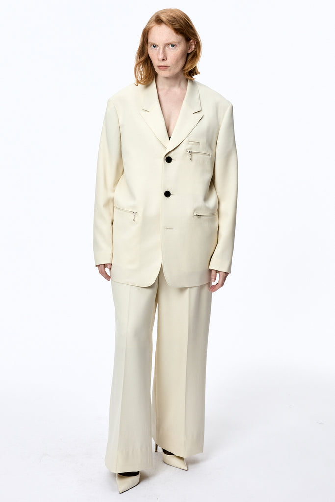 ORIGIN TAILORED JACKET - WHITE / M25F9JK002-MASU Official Online Store