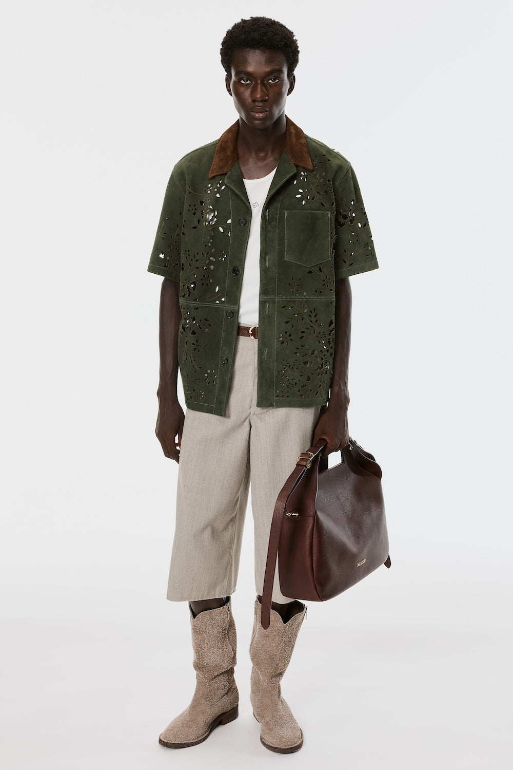 Palm Tree Work Boots - Mocha - MASU– MASU Official Online Store