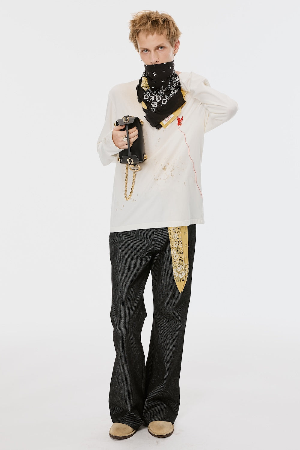 Pique Work Trousers - Black - MASU– MASU Official Online Store