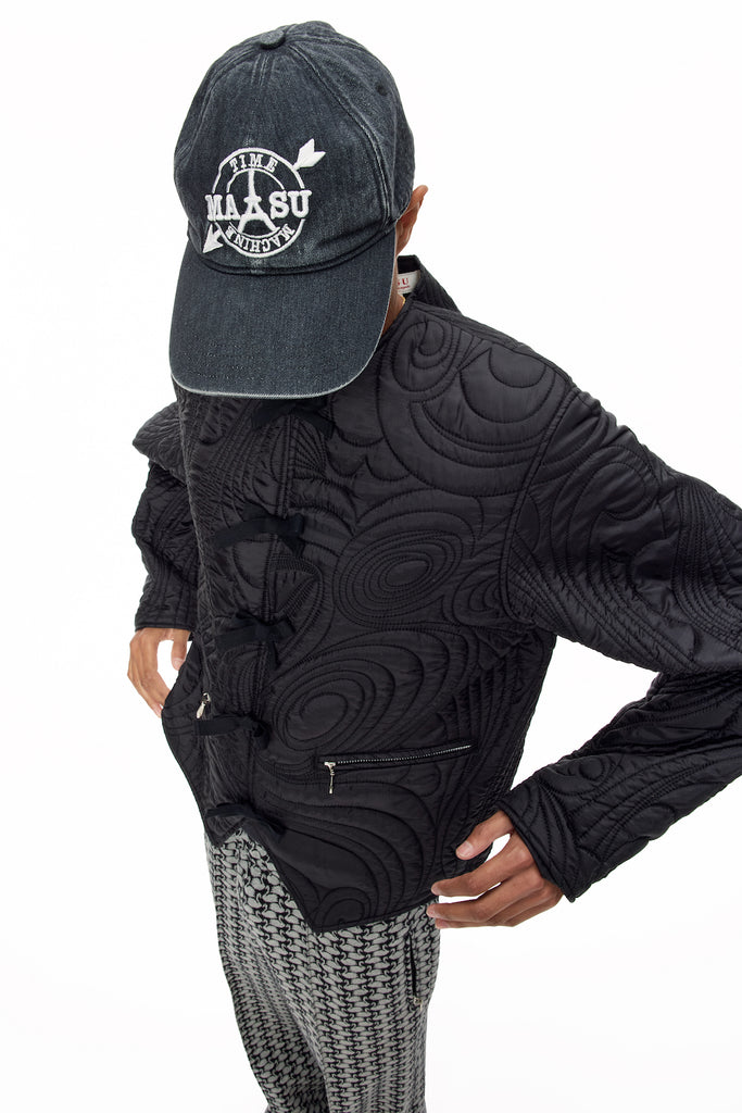 PLANET PADDED JACKET - BLACK / M25F9BL008-MASU Official Online Store