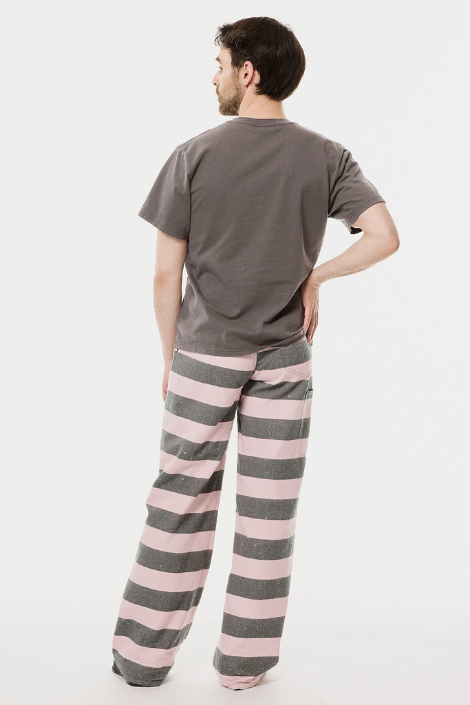 SPARKLING LADDER WORK PANTS - PINK / M26H9PL005-MASU Official Online Store