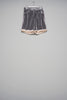 UNEVEN VELVET SHORTS - CHARCOAL / M26U6PS004-MASU Official Online Store