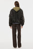 VC VELVET PUFFER BOMBER JACKET - DUSTY BLACK / M26H9BL004-MASU Official Online Store