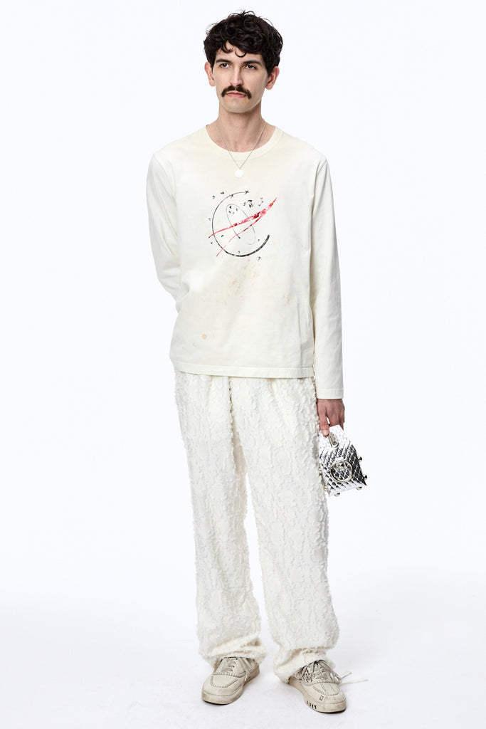 VICK CAMO RIBBON EASY PANTS - WHITE / M25F9PL008-MASU Official Online Store