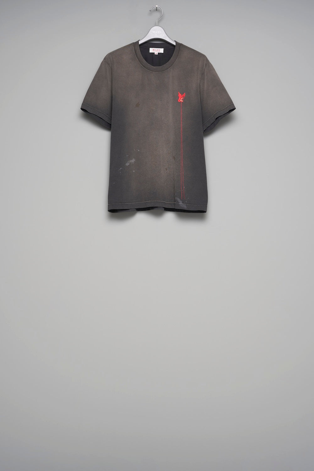 【本人着画】 MASU WASTED RED ANGEL T-SHIRT 48 Wasted Red Angel T-Shirt - Black - MASU– MASU Official Online Store
