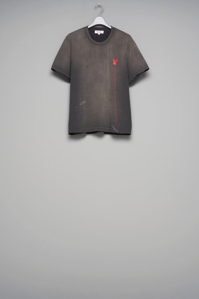 WASTED RED ANGEL T-SHIRT - BLACK / M26U6CS003-MASU Official Online Store