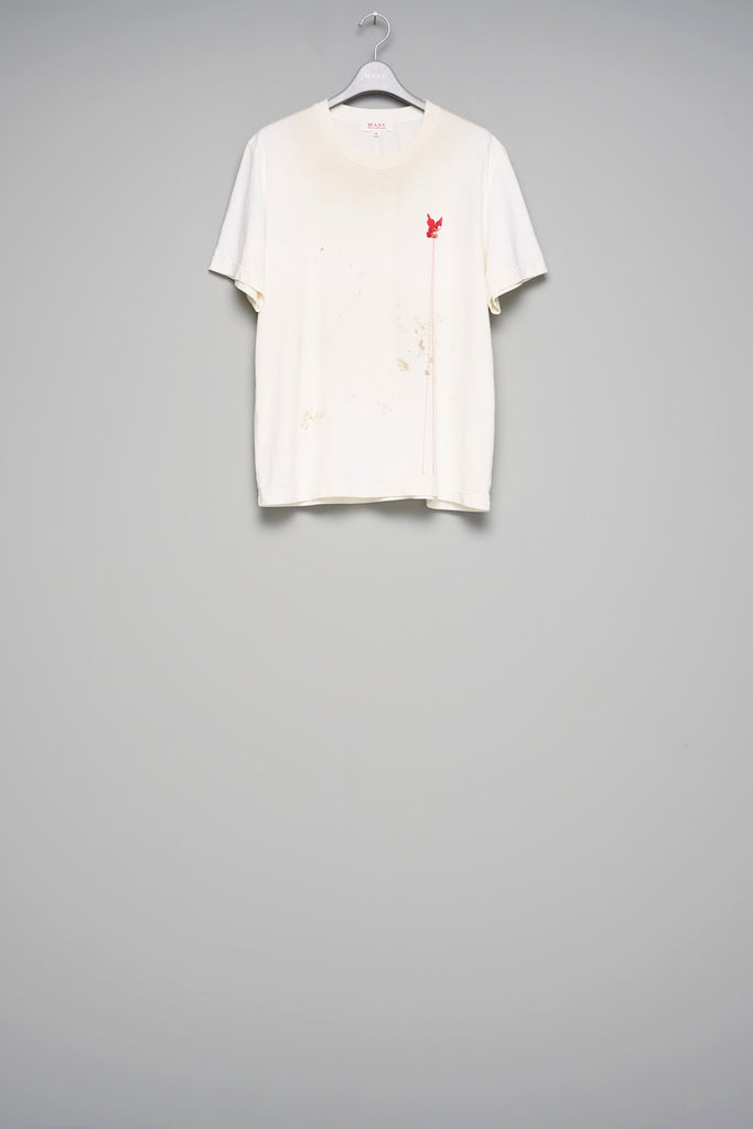 WASTED RED ANGEL T-SHIRT - WHITE / M26U6CS003-MASU Official Online Store
