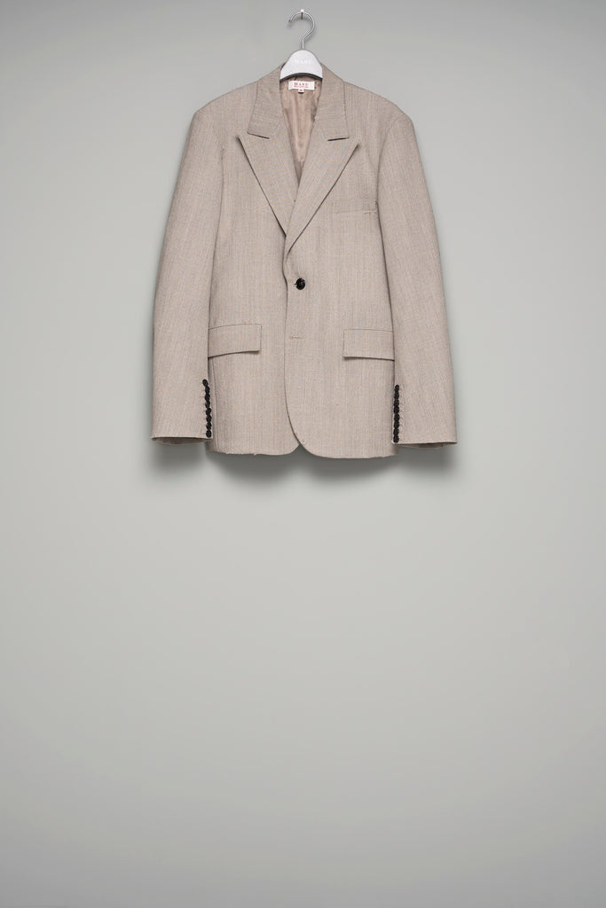 AGED CANVAS TAILORED JACKET - WHITE BIRCH / M26U6JK002-MASU Official Online Store